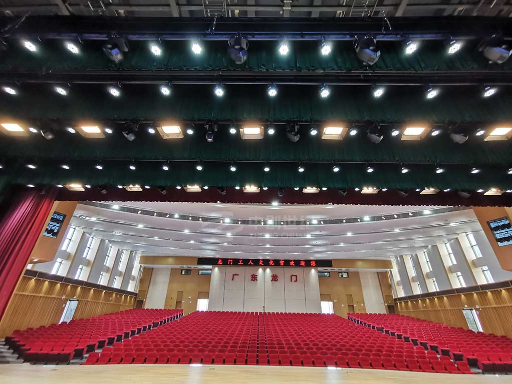 惠州龍門縣工人文化宮-觀眾席 惠州龍門縣工人文化宮-觀眾席