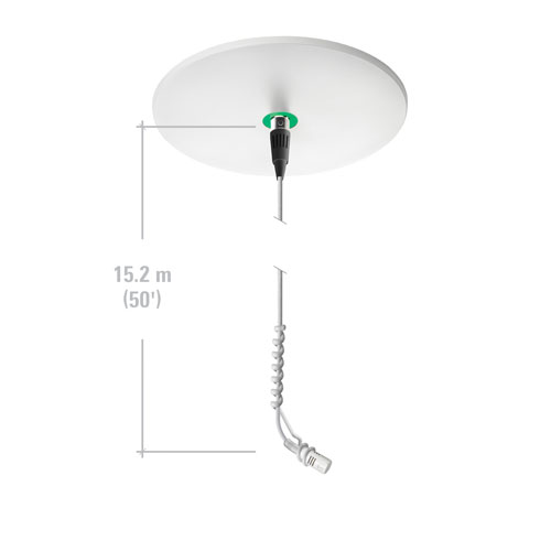 帶Dant網絡輸出電源模組的電容懸掛式話筒 ATND933a